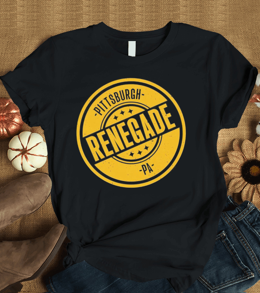 Pittsburgh Renegade PA Vintage Badge T-Shirt
