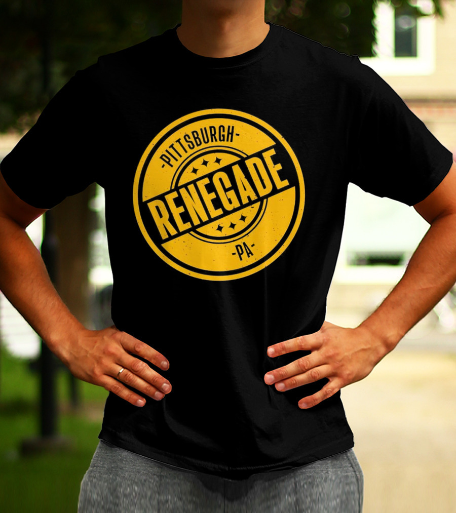 Pittsburgh Renegade PA Vintage Badge T-Shirt