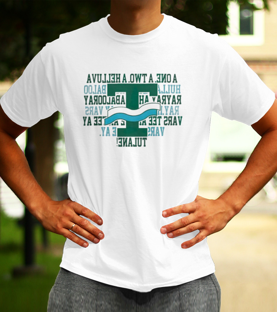 Tulane Green Wave Hullabaloo Homecoming Rally Varsity T-Shirt
