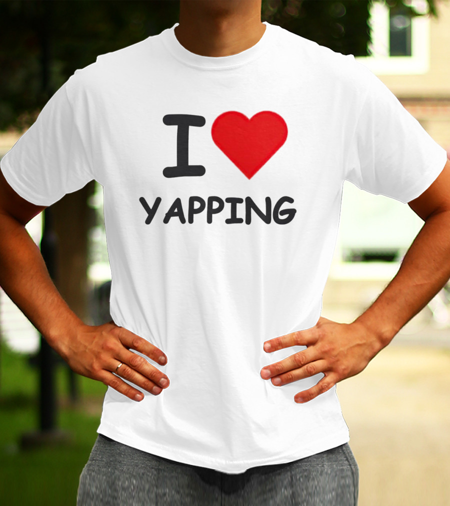 I Heart Yapping Enthusiast Passion T-Shirt