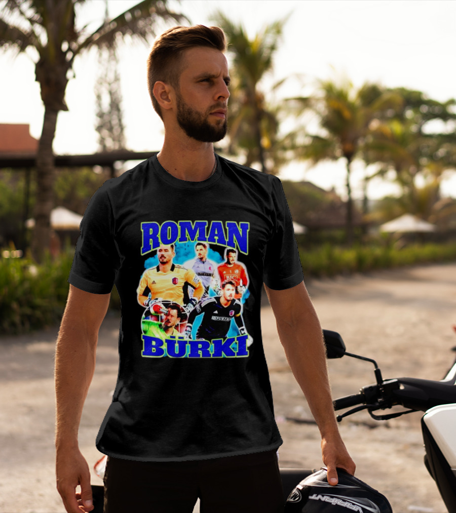 Roman Bürki Soccer Goalkeeper Collage Bootleg T-Shirt
