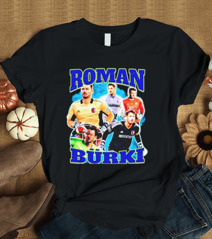 Roman Bürki Soccer Goalkeeper Collage Bootleg T-Shirt