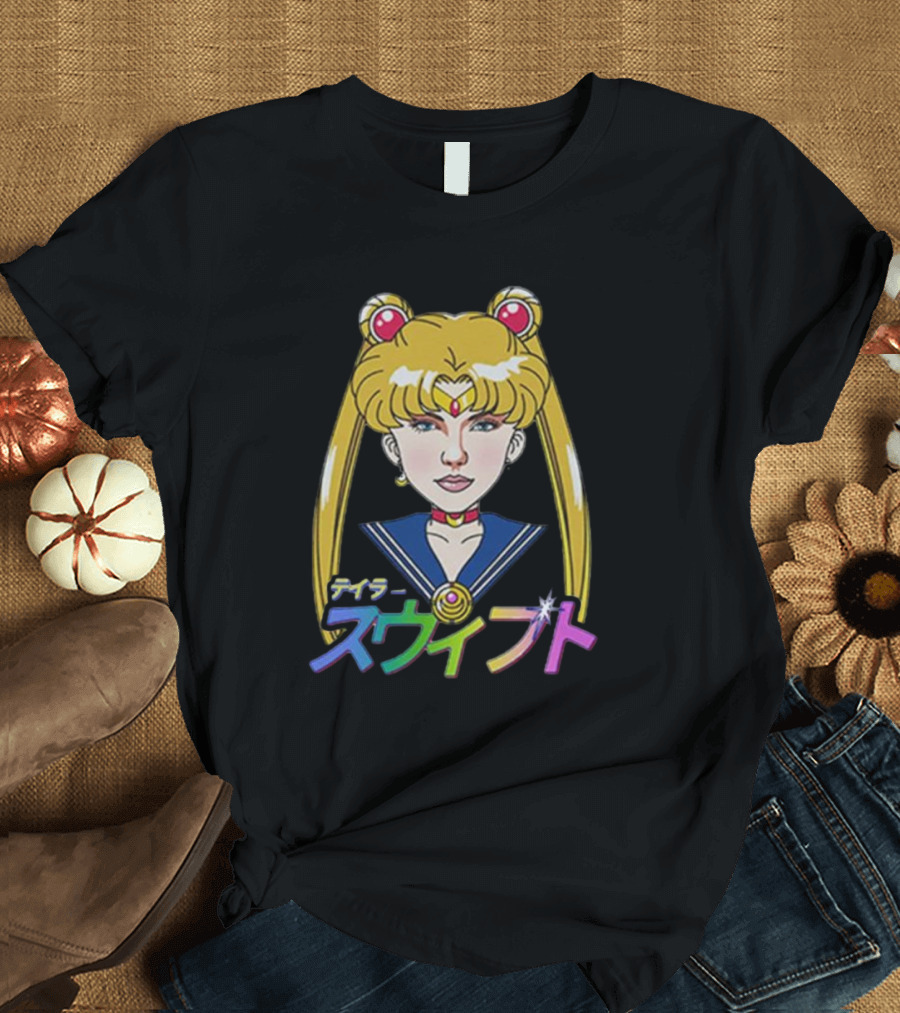 Sailor Moon Taylor Swift Anime Crossover Meme T-Shirt