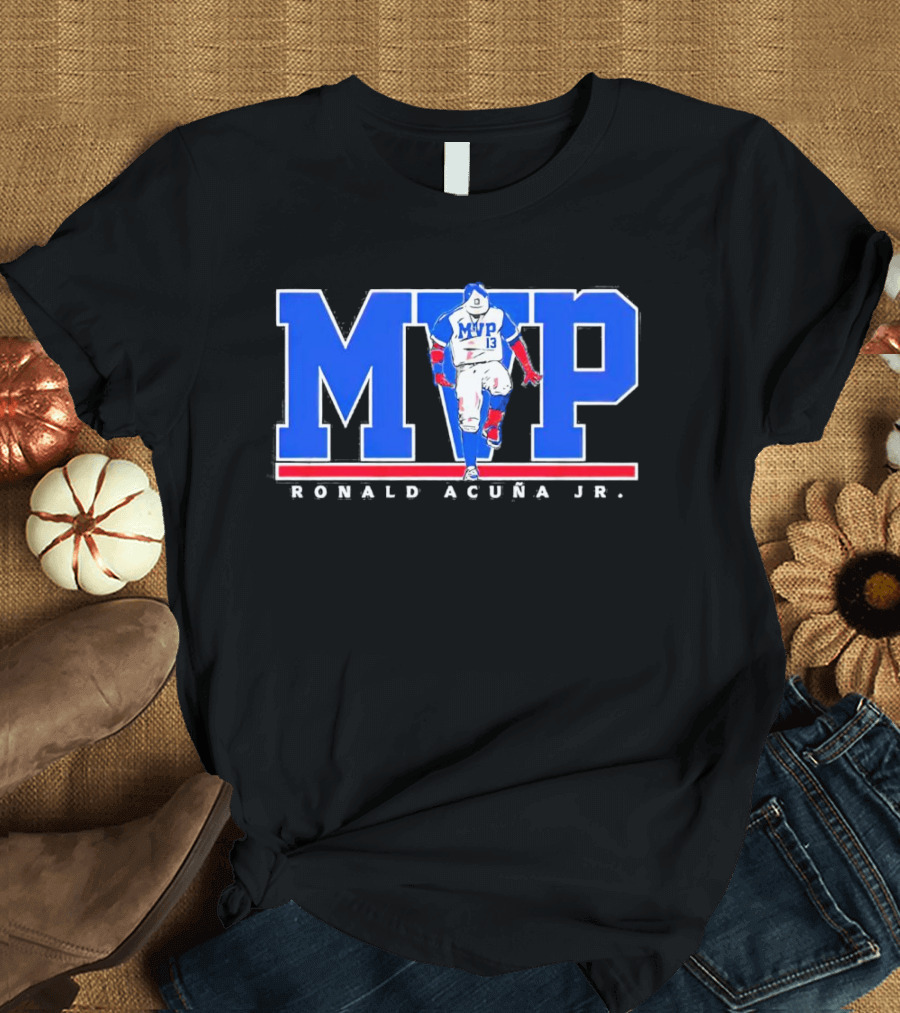 Ronald Acuña Jr MVP 13 Baseball Legend Atlanta T-Shirt