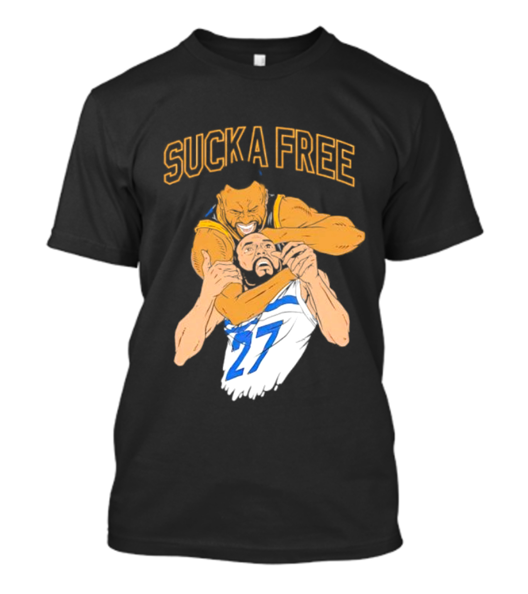 SUCKA FREE Dray Physical Play Basketball Meme T-Shirt
