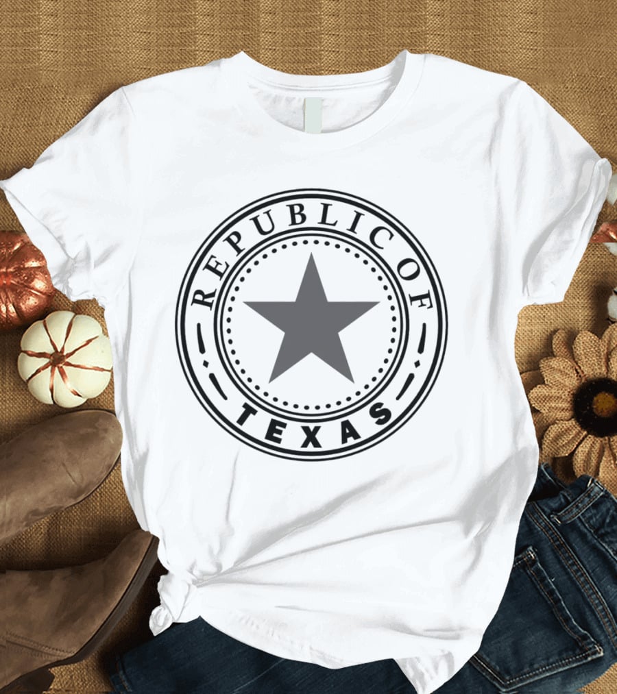 Republic Of Texas Star Emblem T-Shirt