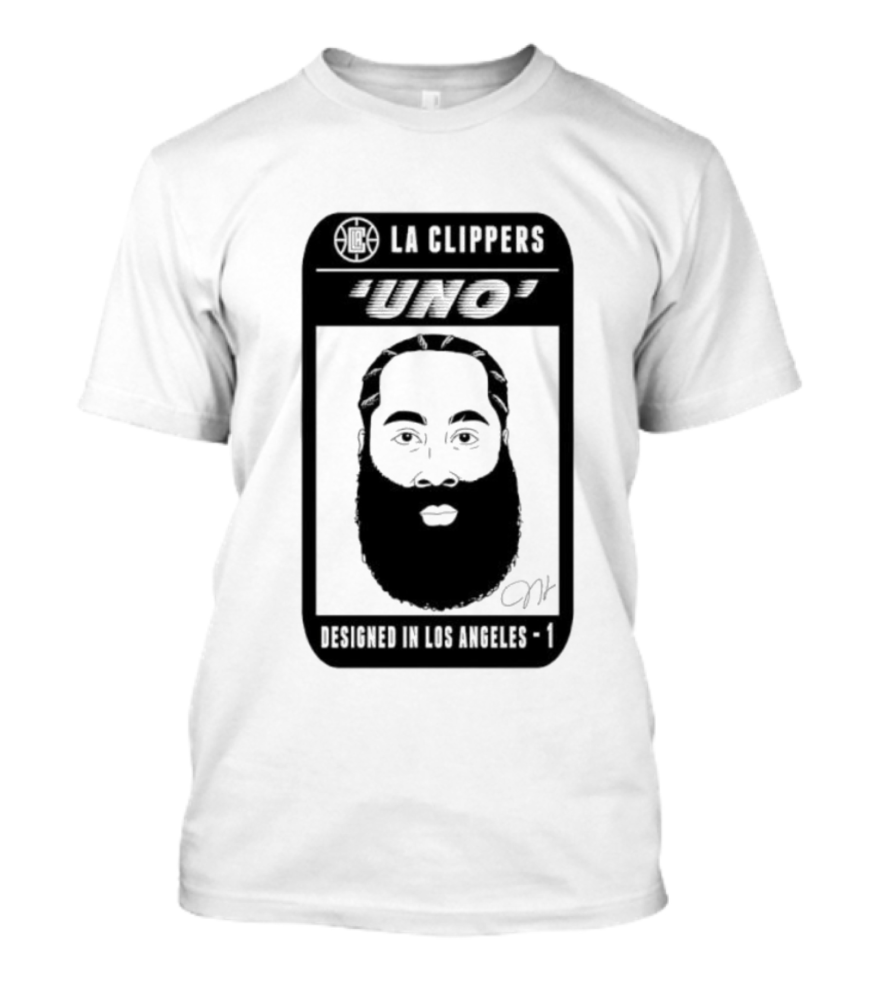 LA Clippers 'UNO' Designed In Los Angeles T-Shirt