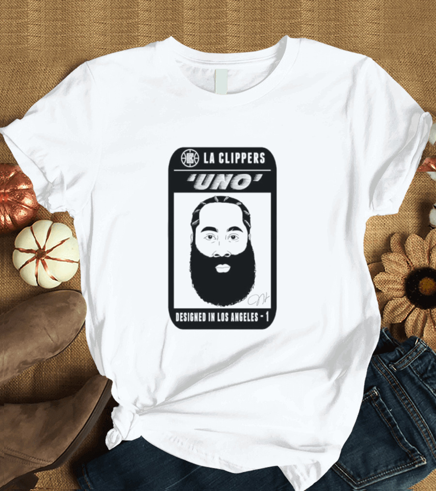 LA Clippers 'UNO' Designed In Los Angeles T-Shirt