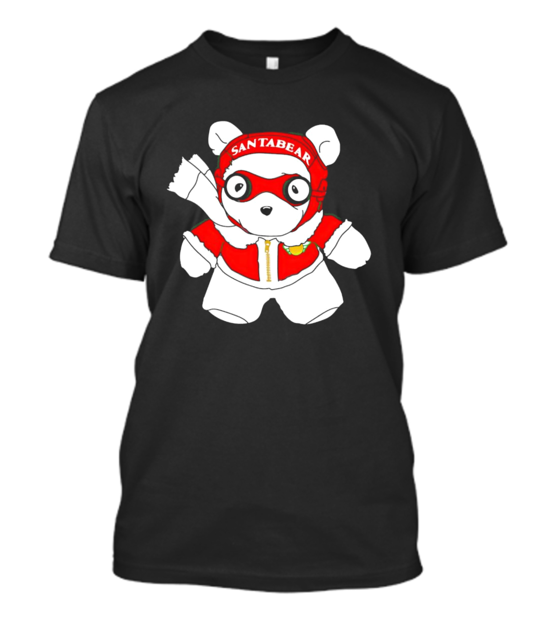 Santa Bear Aviator Christmas Minnesota T-Shirt