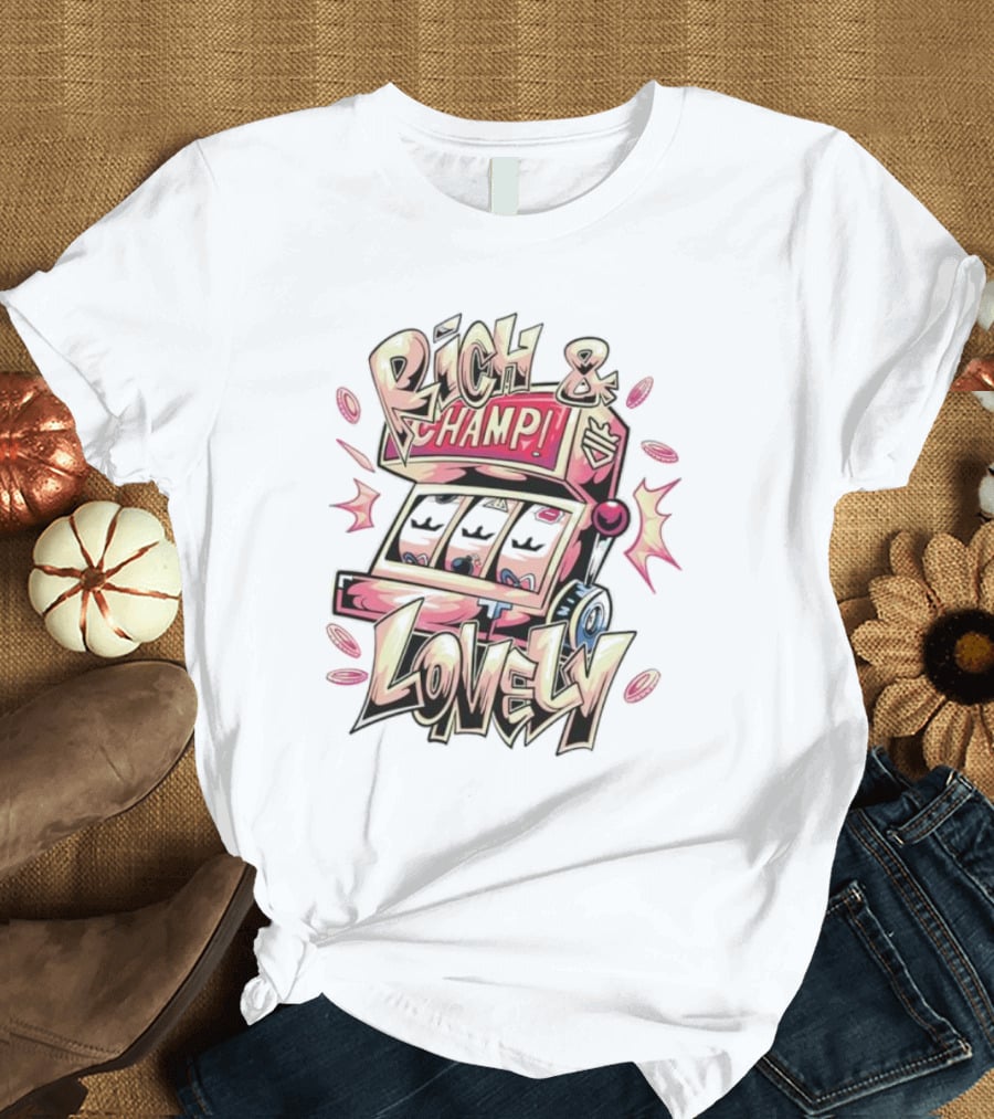 Rich And Champ Lovely Slot Machine Iconic T-Shirt