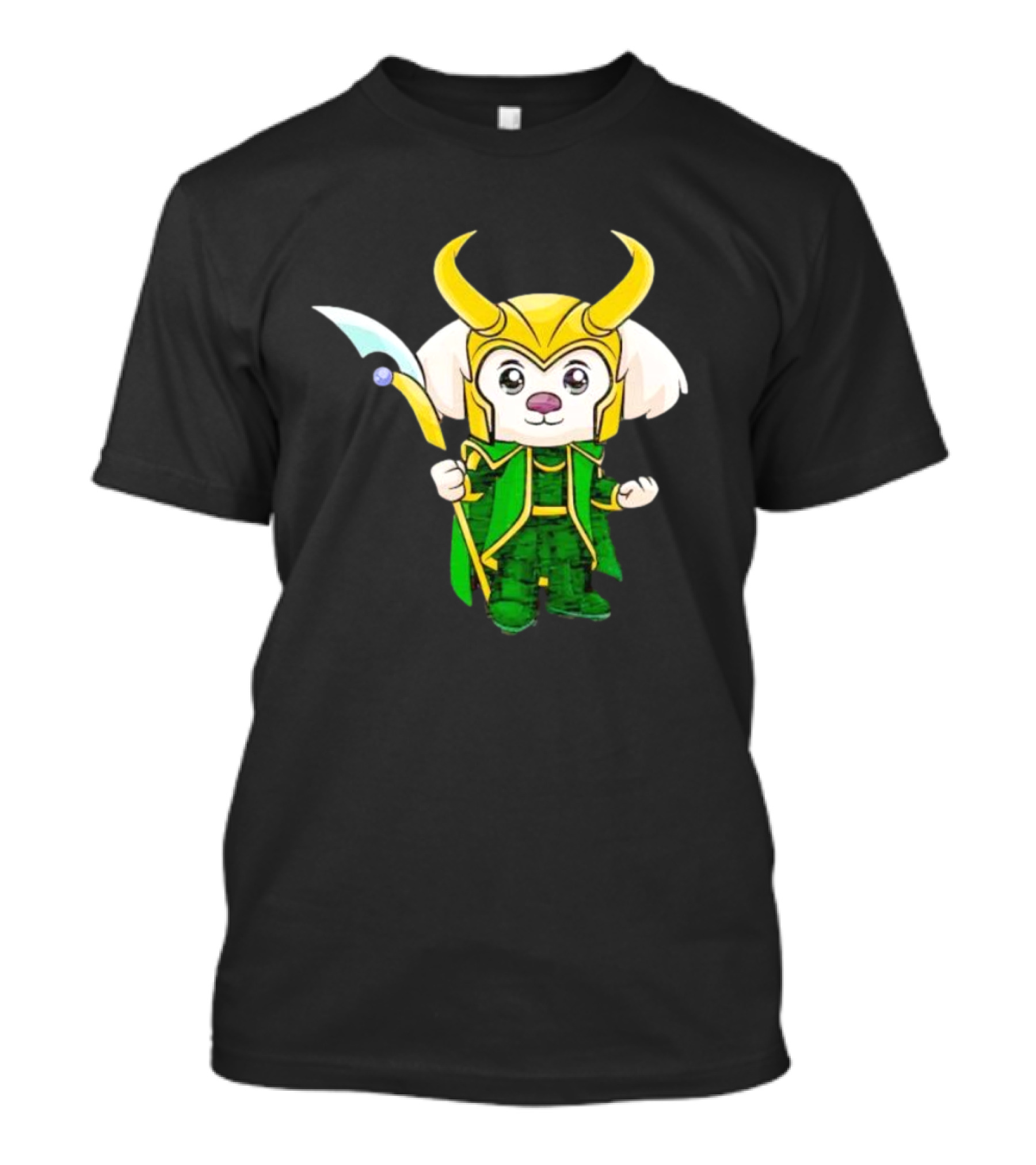 Trickster God Doug Loki Dog Version T-Shirt