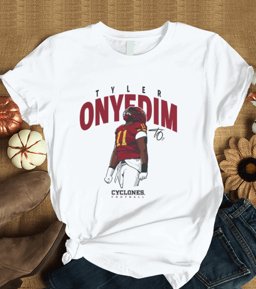 TYLER ONYEDIM Cyclones Football T-Shirt