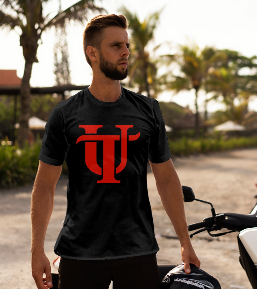 University Of Tampa UT Red Text T-Shirt