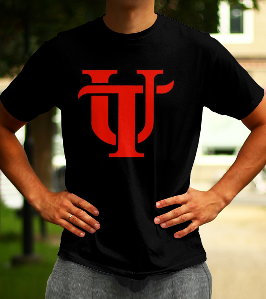 University Of Tampa UT Red Text T-Shirt