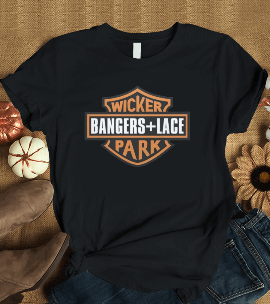 Wicker Park Bangers + Lace Shield Emblem T-Shirt