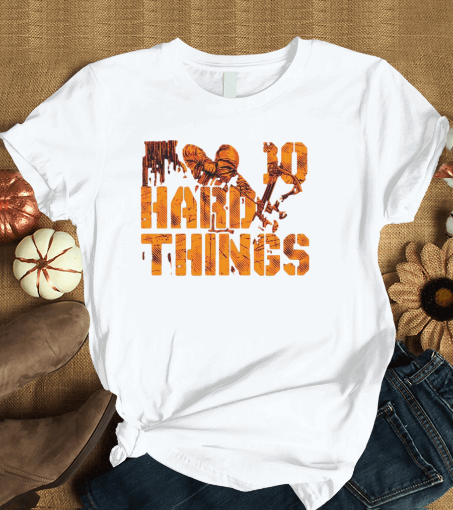 Do Hard Things Archery Bow And Arrow Drawing T-Shirt