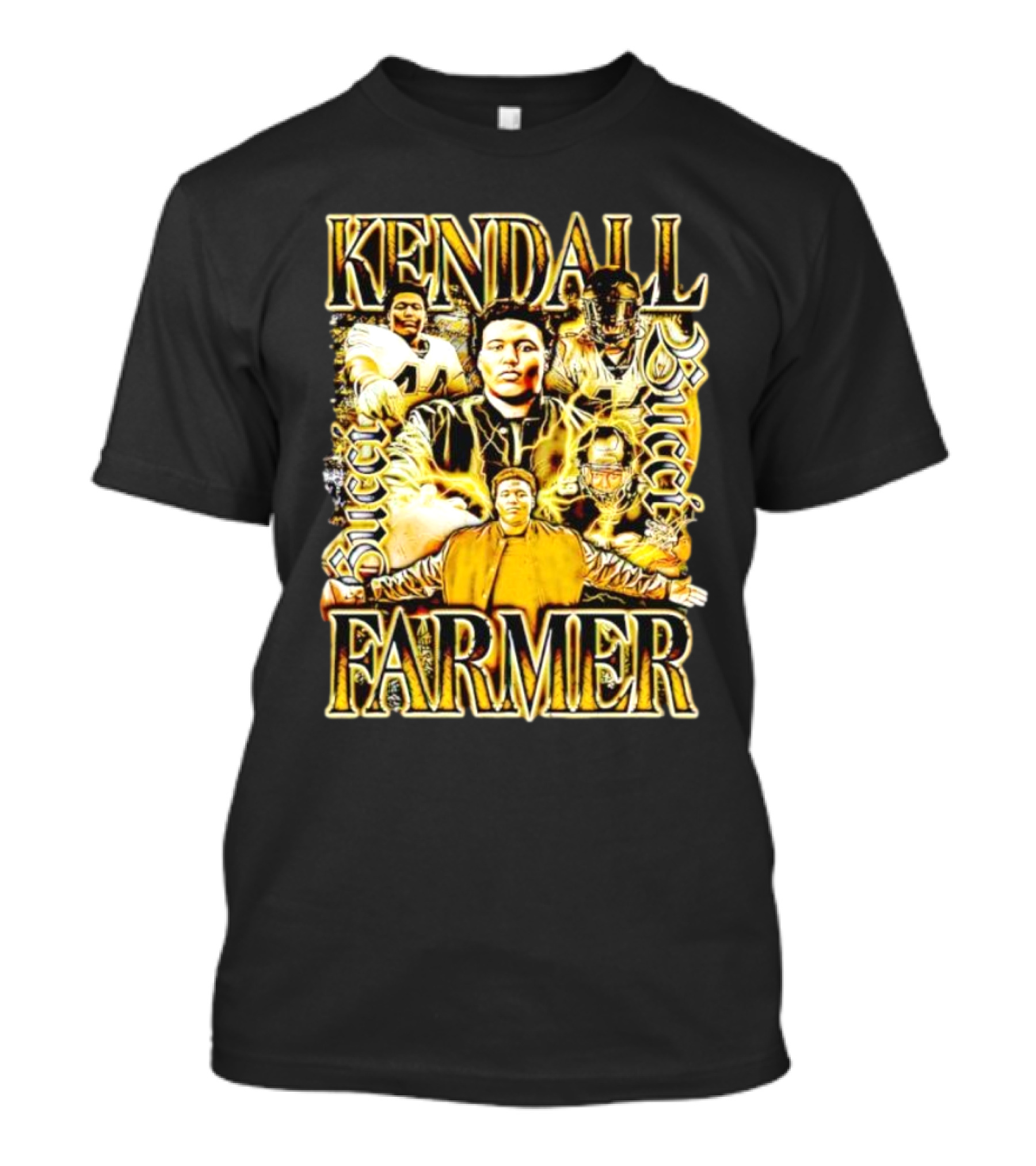 Kendall Buccii Farmer Appalachian Football Star T-Shirt