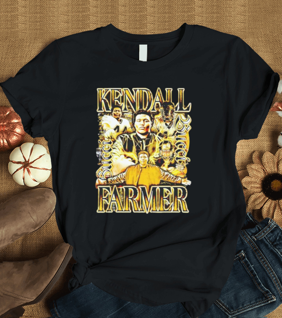 Kendall Buccii Farmer Appalachian Football Star T-Shirt