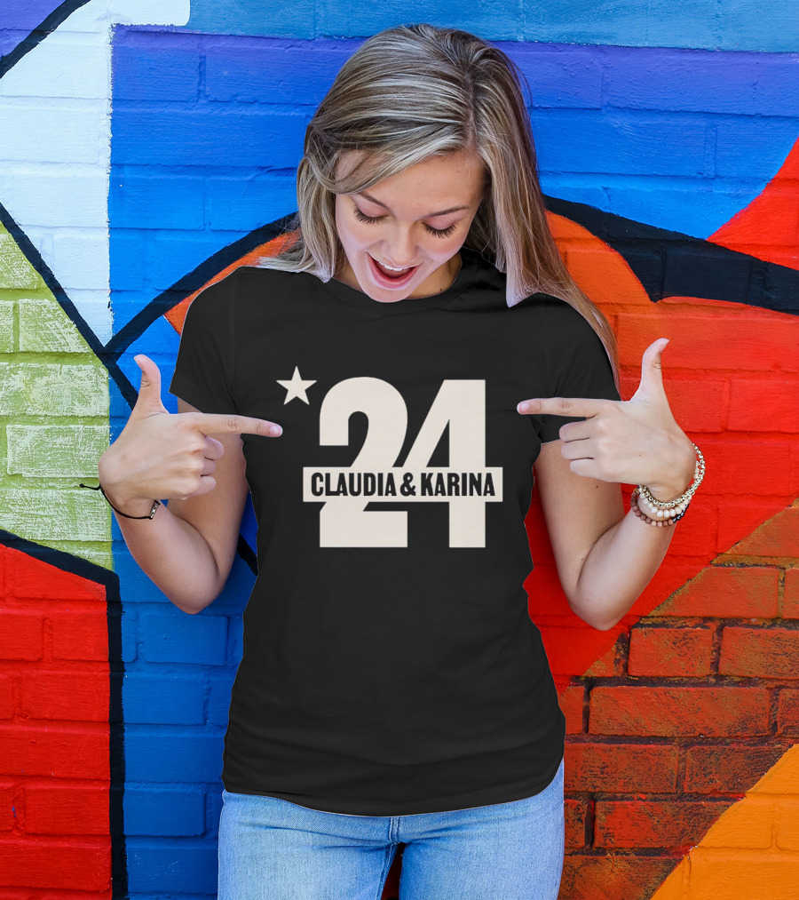 Claudia And Karina Star 24 T-Shirt