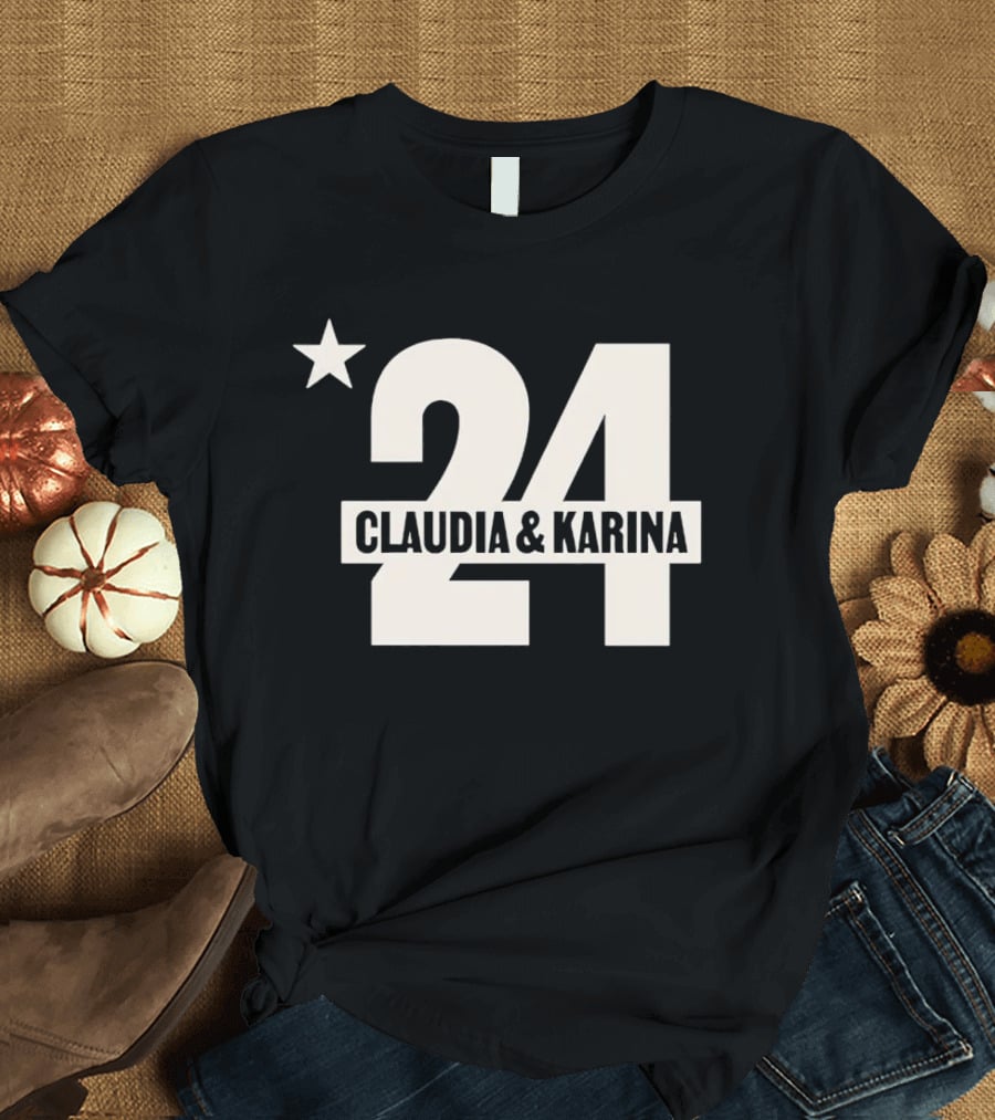 Claudia And Karina Star 24 T-Shirt