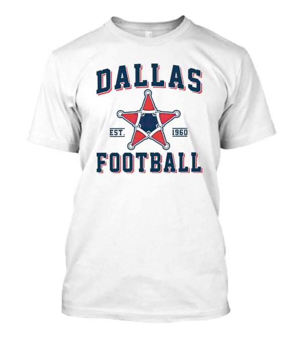Dallas Cowboys Football Est 1960 Star T-Shirt