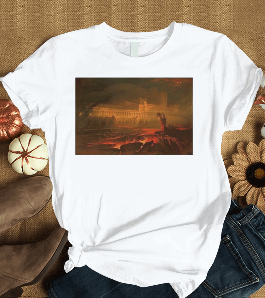 Birmingham John Martin Pandemonium Painting T-Shirt