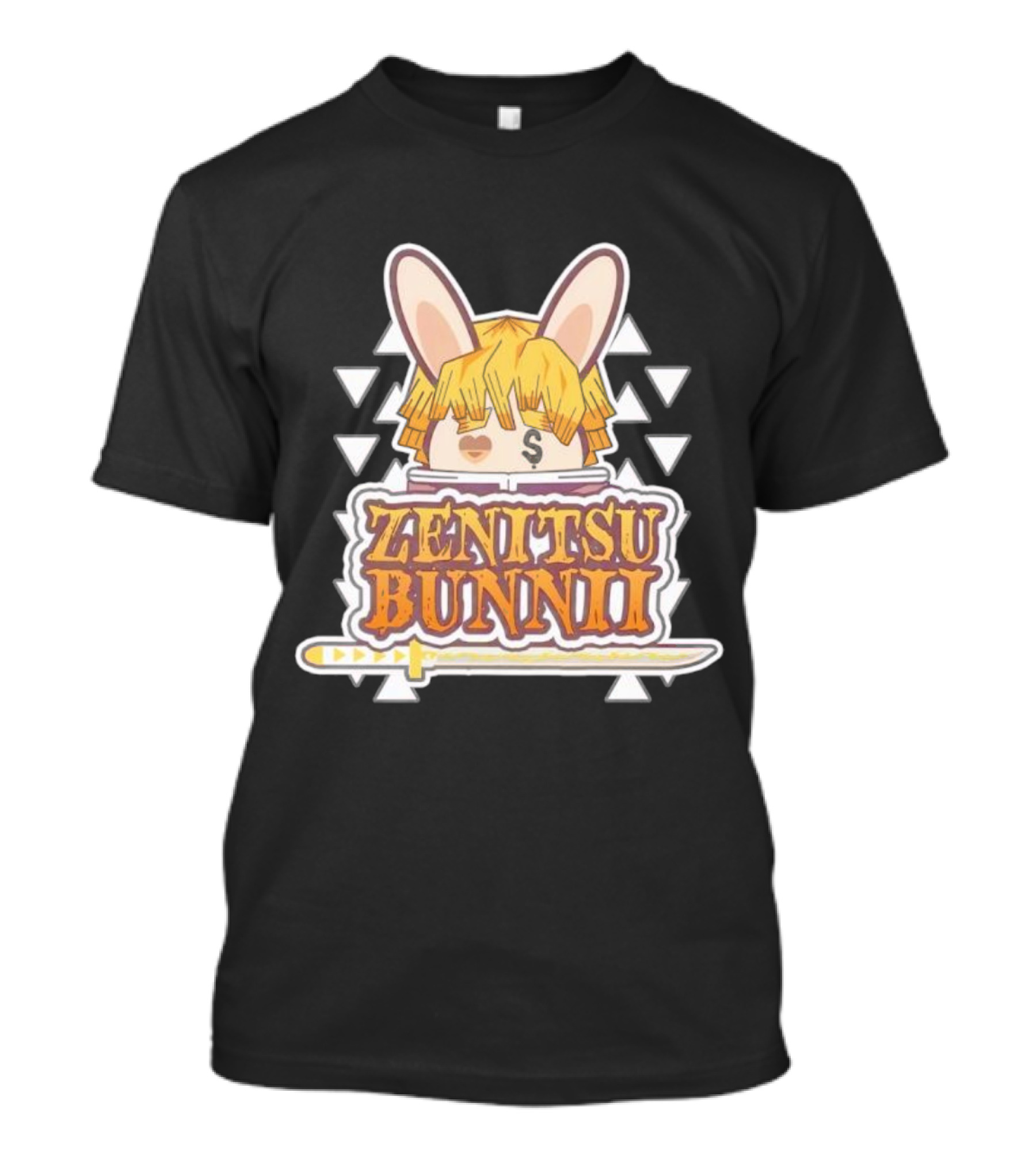 Zenitsu Bunnii Bunnii Gang Samurai Sword T-Shirt