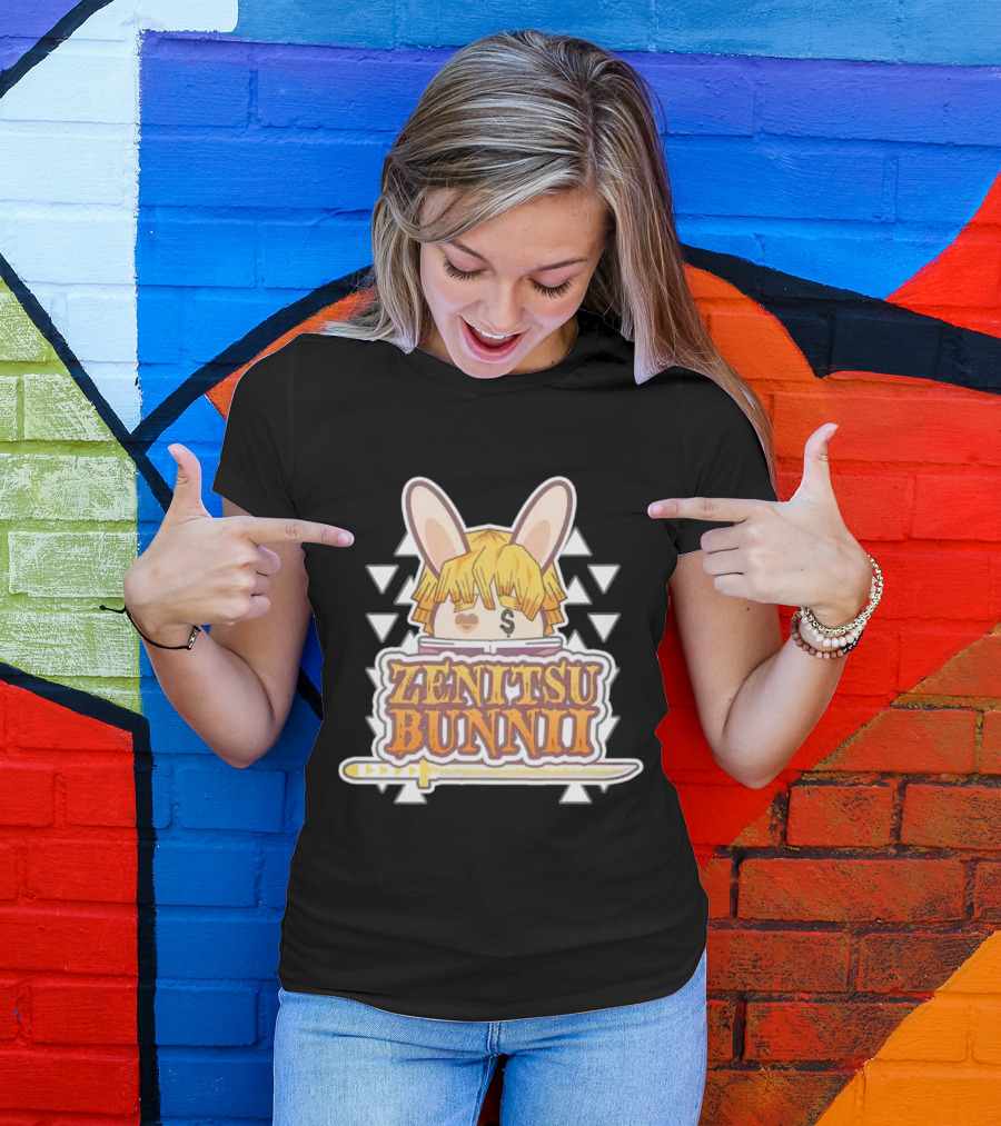 Zenitsu Bunnii Bunnii Gang Samurai Sword T-Shirt