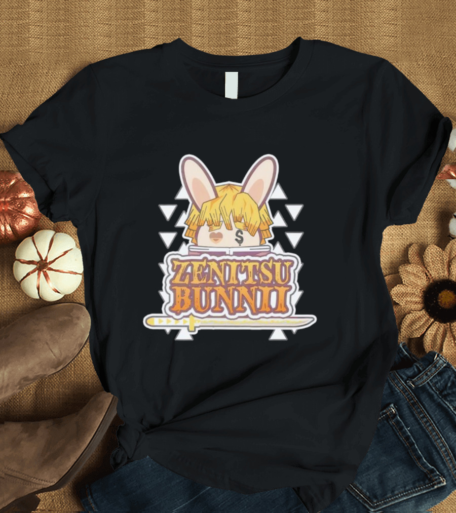 Zenitsu Bunnii Bunnii Gang Samurai Sword T-Shirt