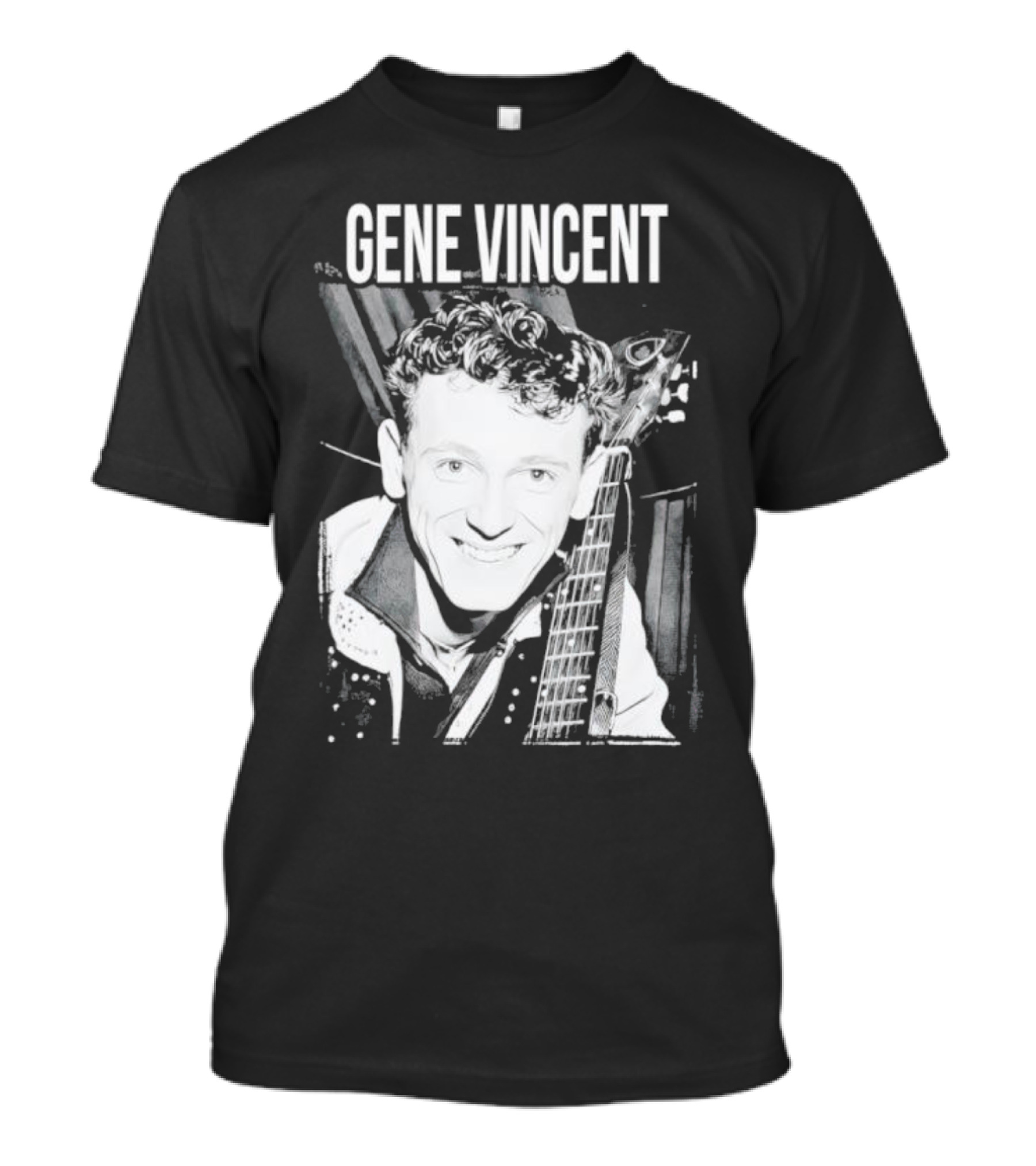 Gene Vincent Guitar T-Shirt