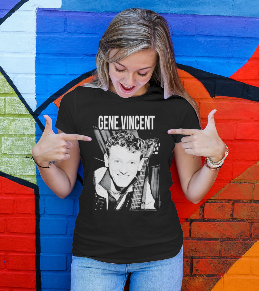 Gene Vincent Guitar T-Shirt