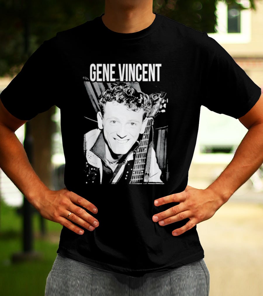 Gene Vincent Guitar T-Shirt