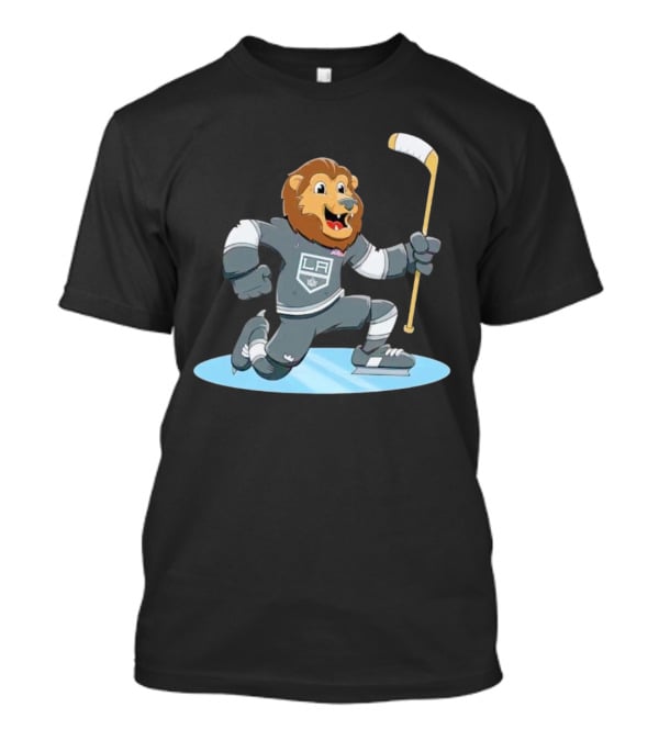 Kings Child Bailey Celebrate LA Hockey Lion Mascot T-Shirt
