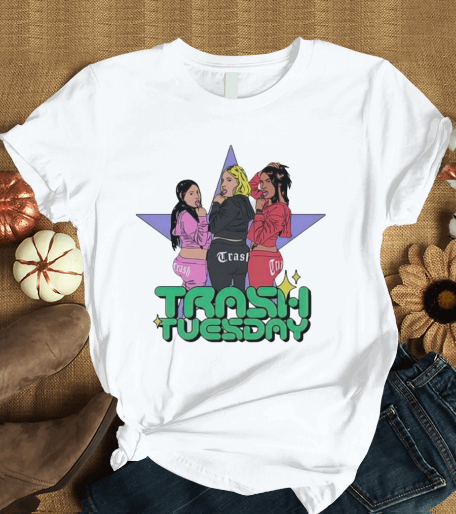 Trash Tuesday Star Trio T-Shirt
