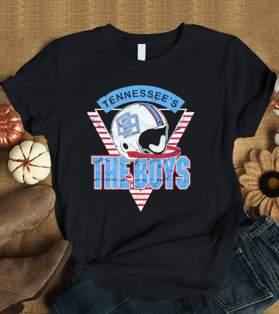 Tennessee's The Boys Football Helmet T-Shirt