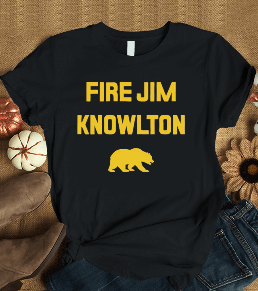 FIRE JIM KNOWLTON Bear T-Shirt