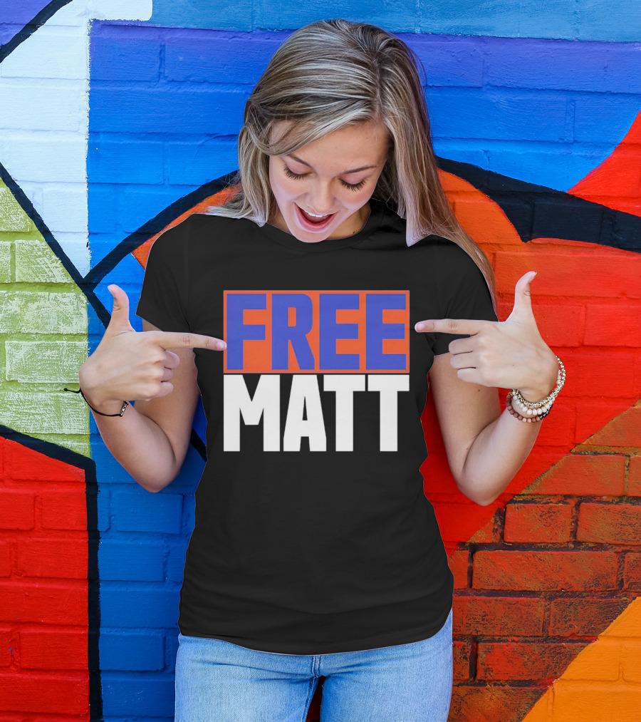 Free Matt FC Cincinnati Soccer Fan Support T-Shirt