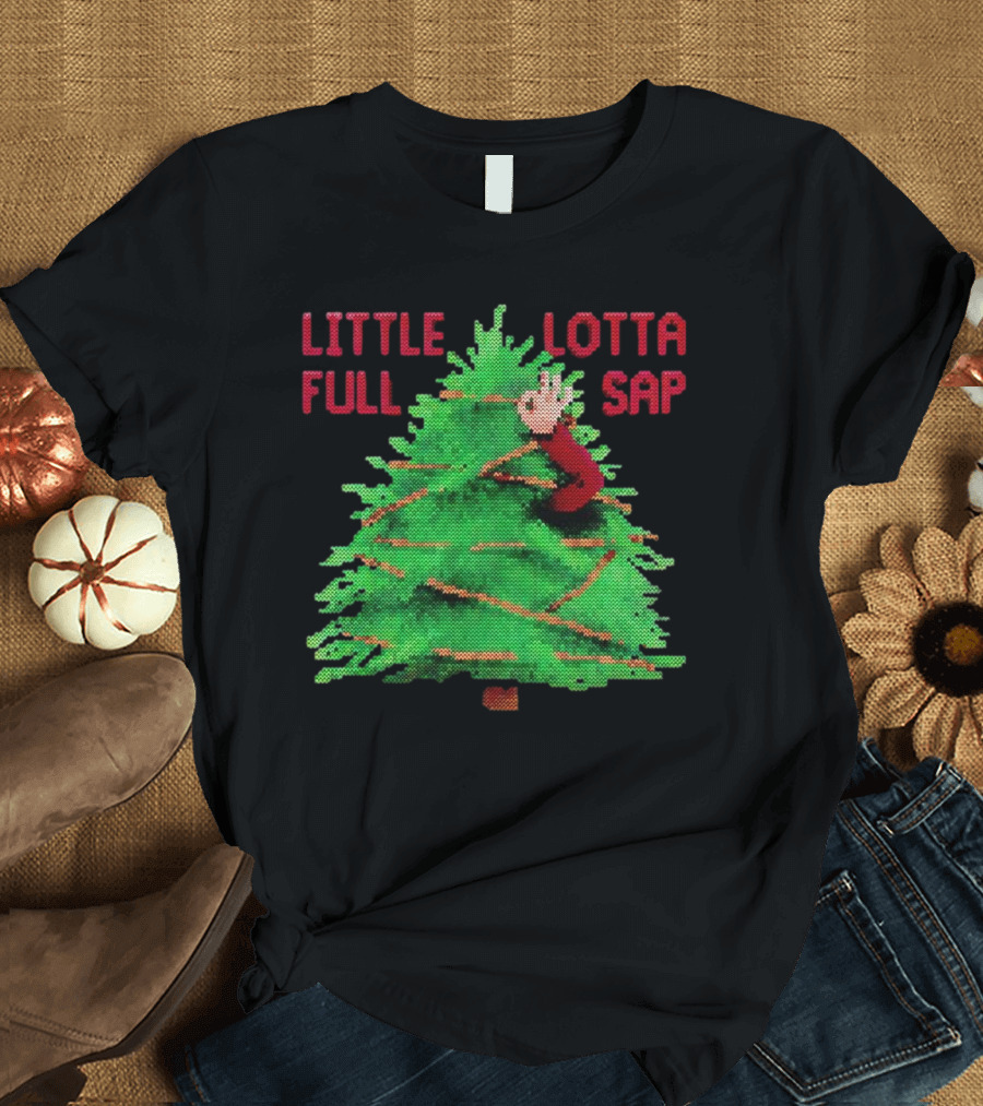 National Lampoon’s Christmas Vacation Little Full Lotta Sap Tree Scene T-Shirt
