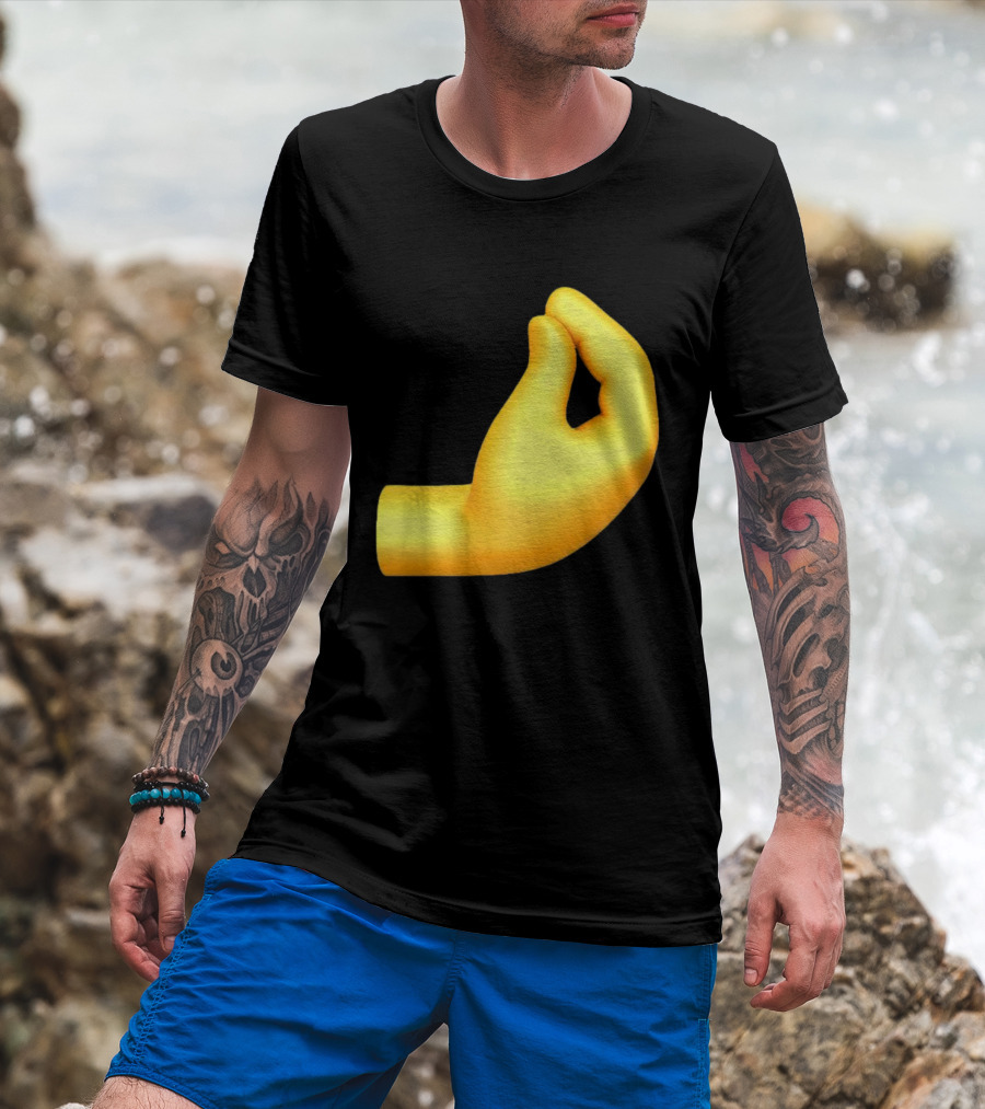 Tommy DeVito Che Vuoi Italian Hand Gesture Emoji T-Shirt