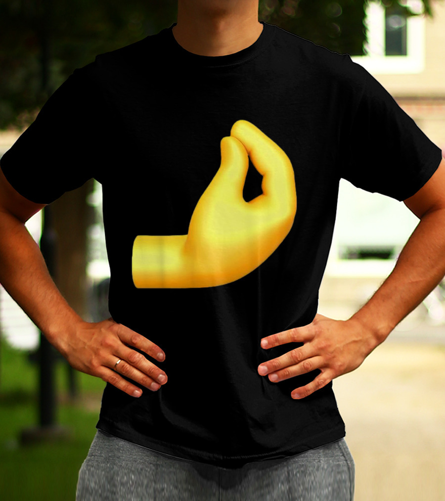 Tommy DeVito Che Vuoi Italian Hand Gesture Emoji T-Shirt