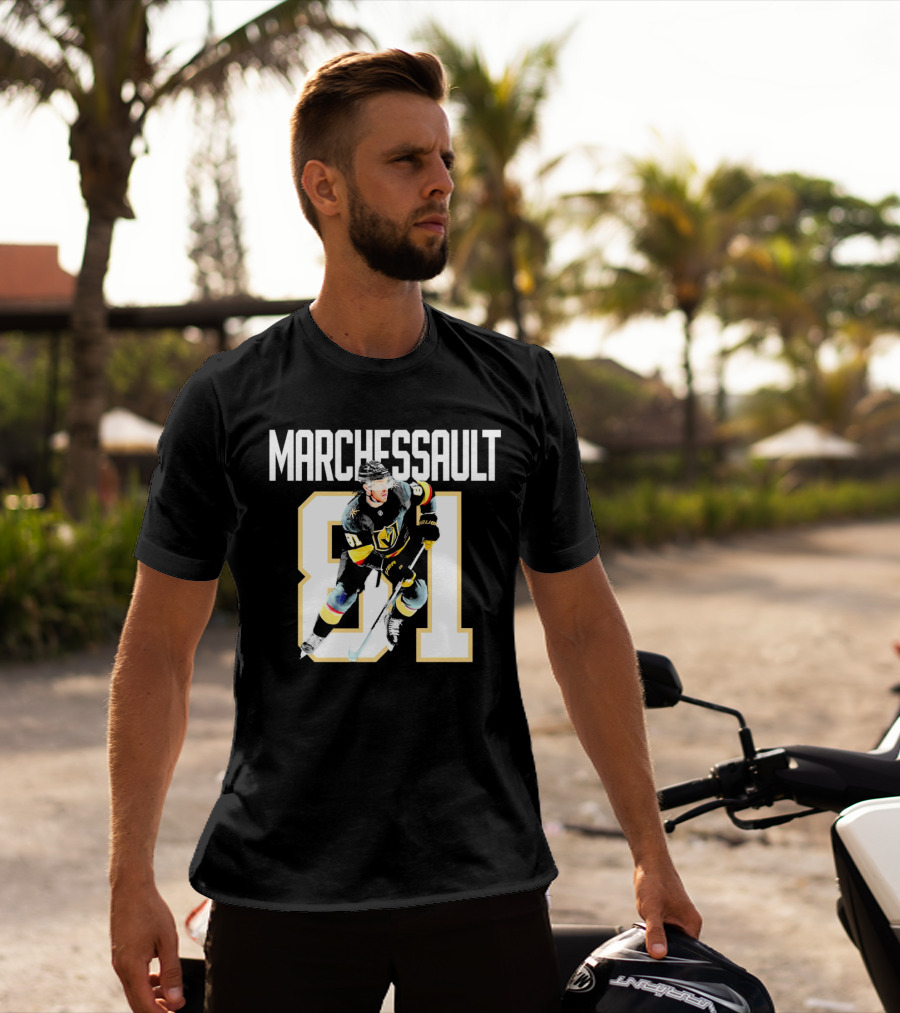 Vegas Golden Knights Marchessault 81 MVP T-Shirt