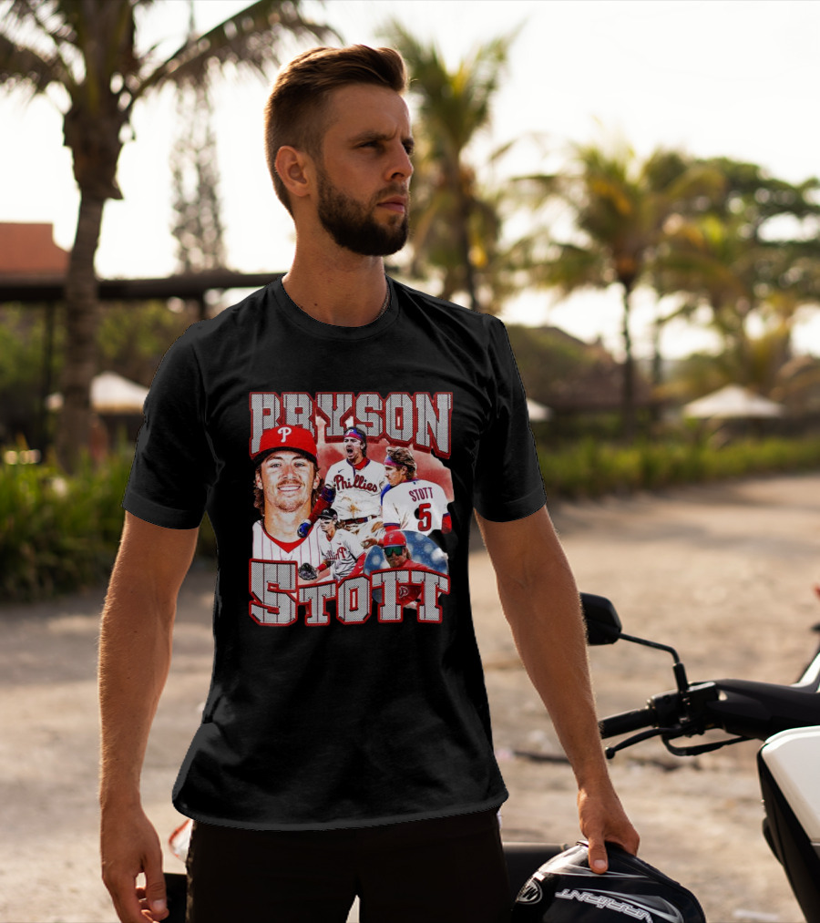 Bryson Stott Philadelphia Phillies Baseball Player T-Shirt