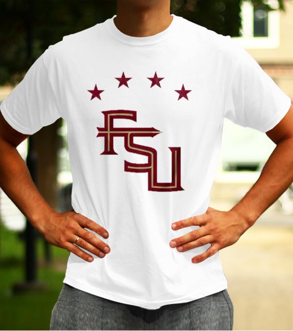 FSU Soccer Four Stars Achievement Recognition T-Shirt