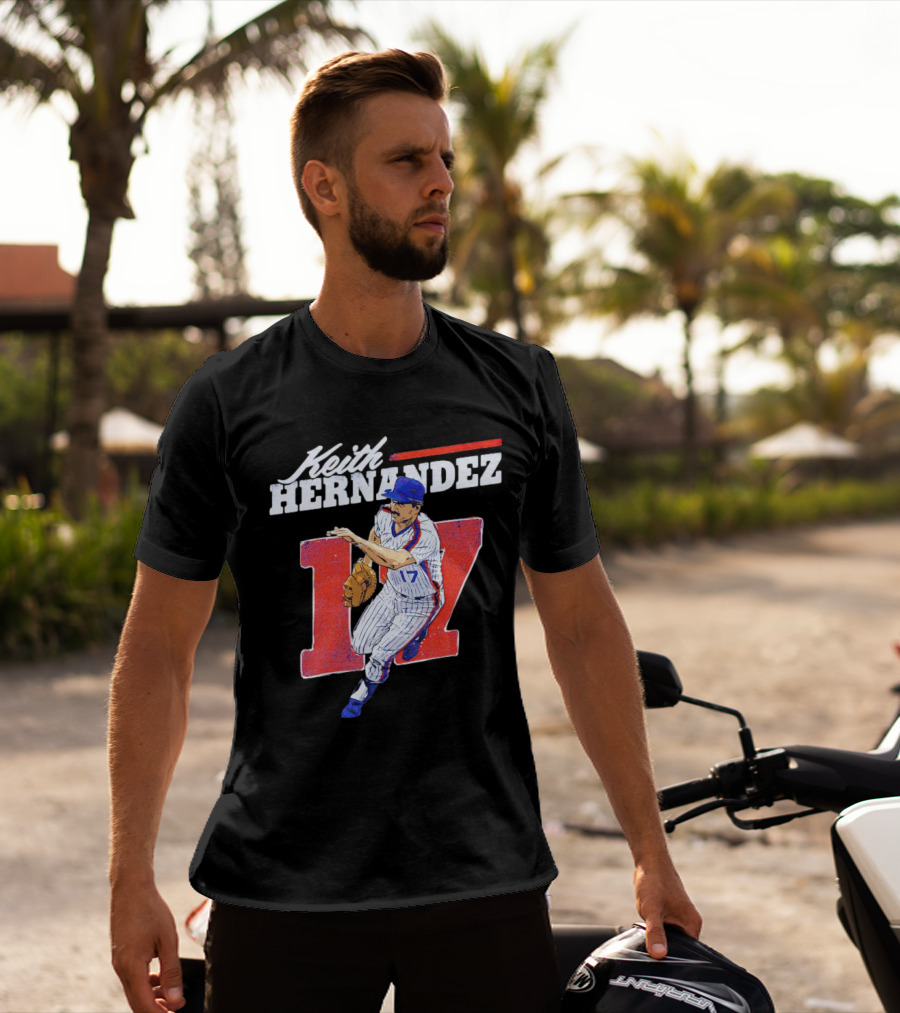 Keith Hernandez 17 New York Mets Baseball Legend T-Shirt