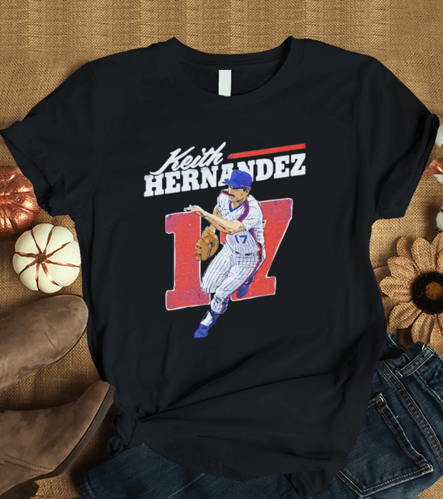 Keith Hernandez 17 New York Mets Baseball Legend T-Shirt