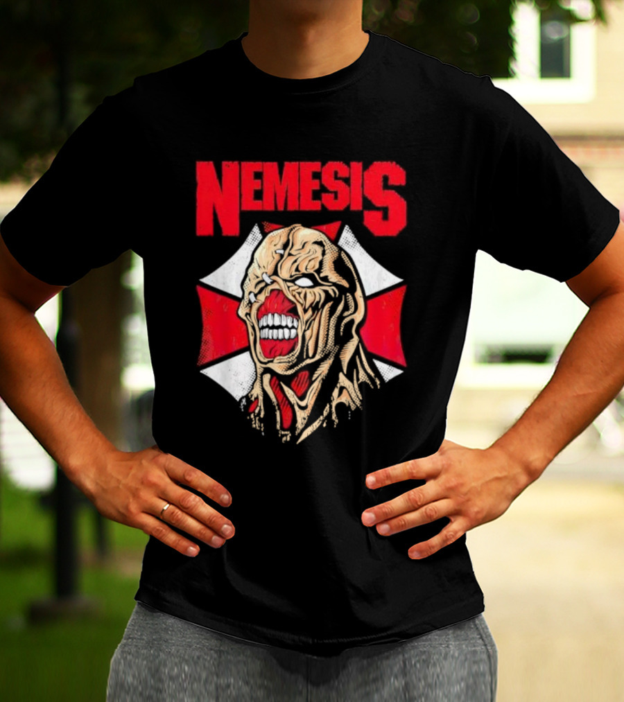 Nemesis Umbrella Biohazard Creature T-Shirt