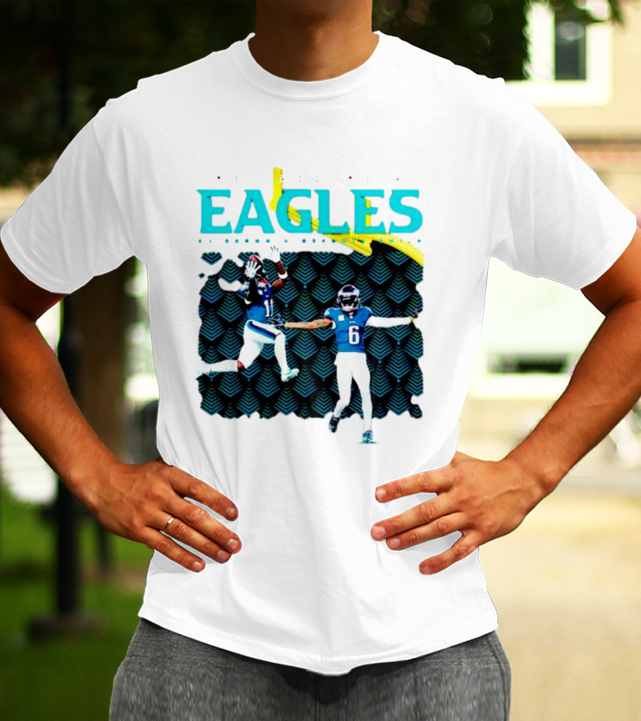 Philadelphia Eagles AJ Brown X DeVonta Smith T-Shirt