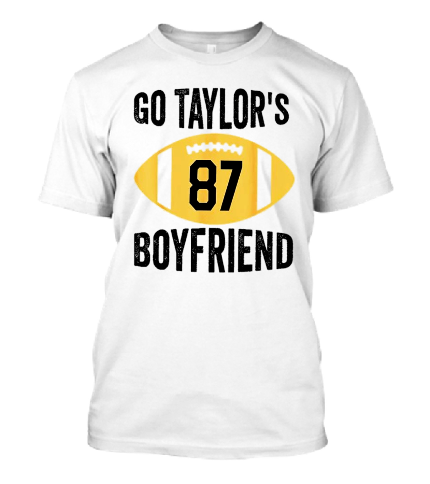 Go Taylor's Boyfriend 87 Football Game Day T-Shirt