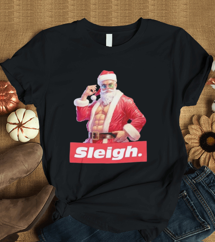Sleigh Santa Christmas T-Shirt