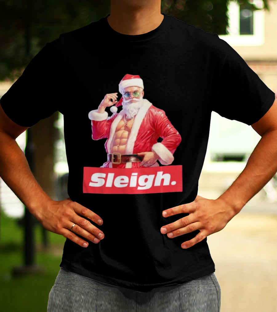 Sleigh Santa Christmas T-Shirt